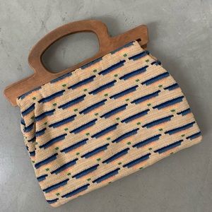 Vintage Hand Crochet Purse